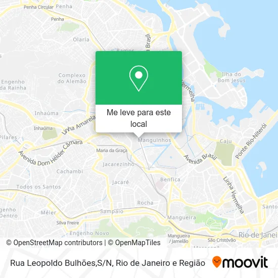 Rua Leopoldo Bulhões,S/N mapa