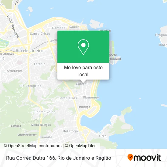 Rua Corrêa Dutra 166 mapa