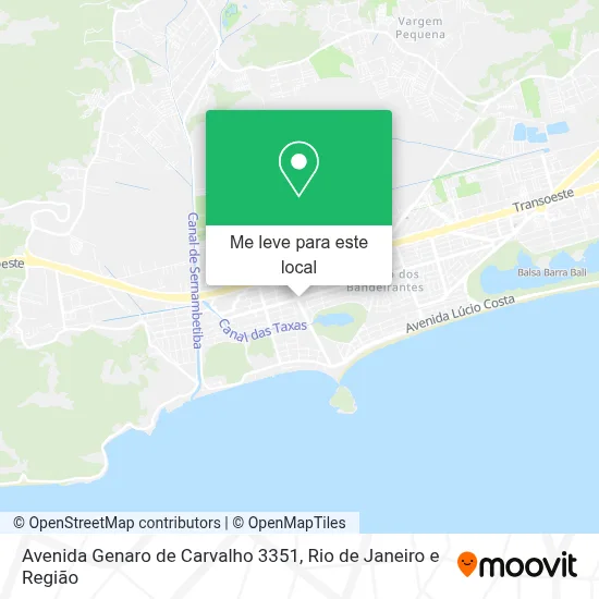 Avenida Genaro de Carvalho 3351 mapa