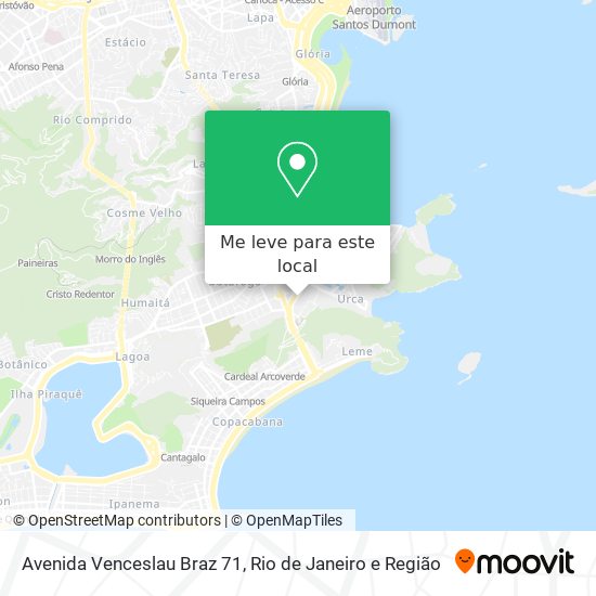 Avenida Venceslau Braz 71 mapa