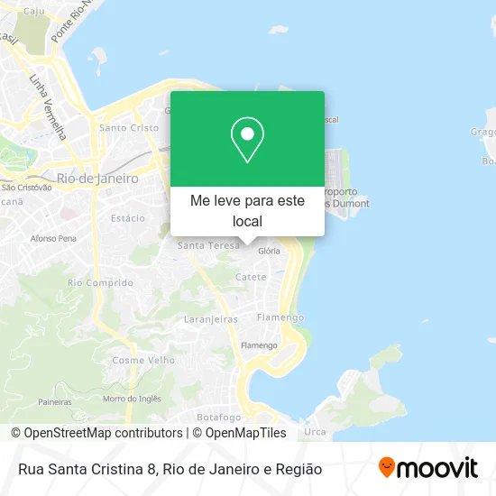 Rua Santa Cristina 8 mapa