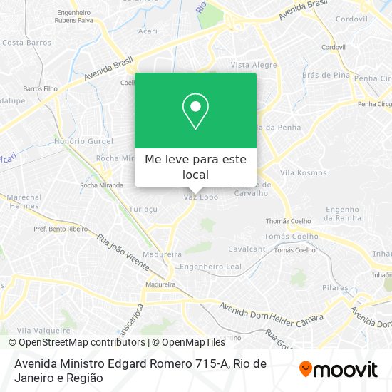 Avenida Ministro Edgard Romero 715-A mapa