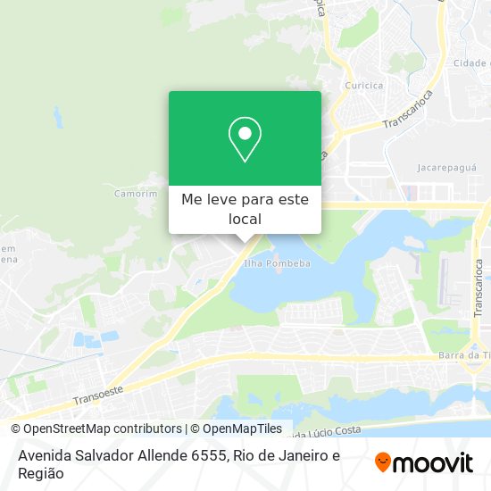 Avenida Salvador Allende 6555 mapa