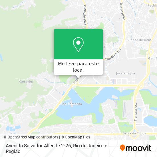 Avenida Salvador Allende 2-26 mapa