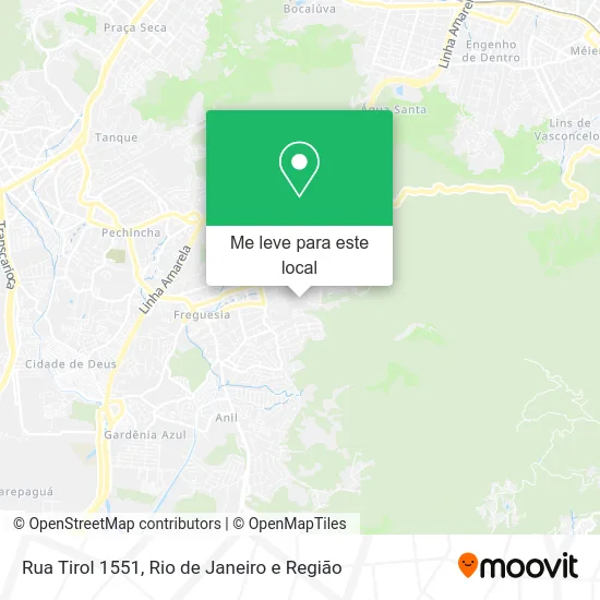 Rua Tirol 1551 mapa