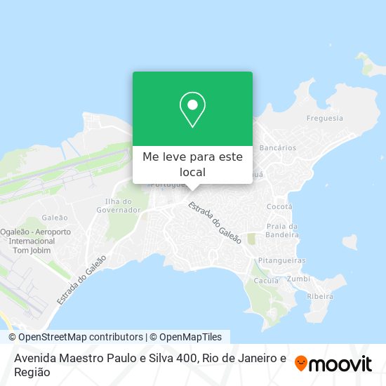 Avenida Maestro Paulo e Silva 400 mapa