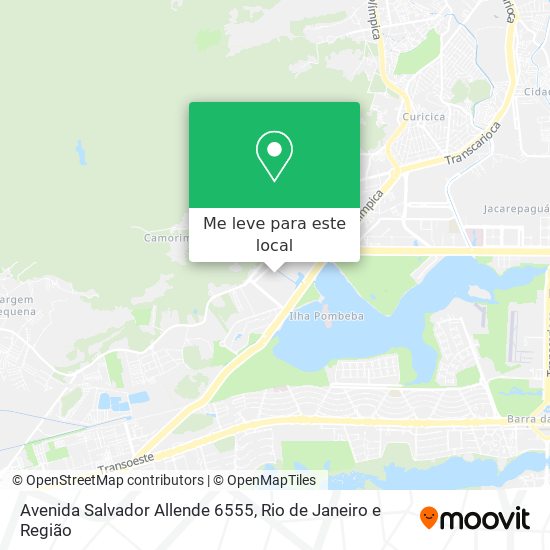 Avenida Salvador Allende 6555 mapa