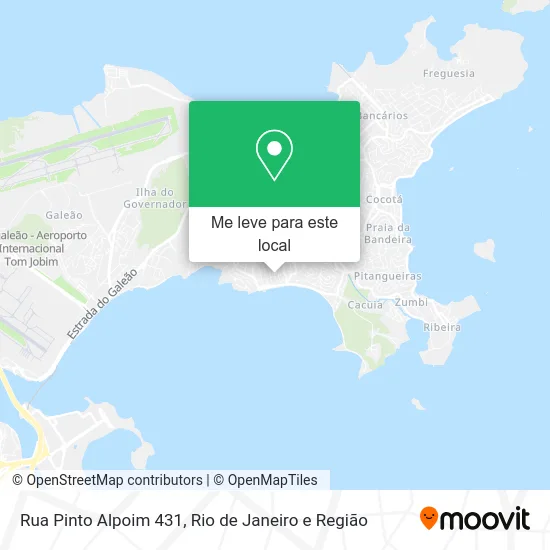 Rua Pinto Alpoim 431 mapa