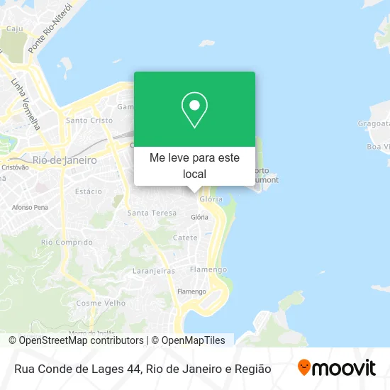 Rua Conde de Lages 44 mapa