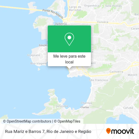 Rua Mariz e Barros 7 mapa