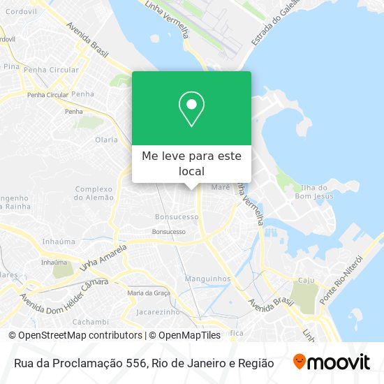 Rua da Proclamação 556 mapa