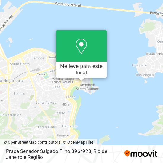 Praça Senador Salgado Filho 896 / 928 mapa