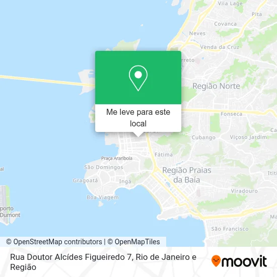 Rua Doutor Alcídes Figueiredo 7 mapa