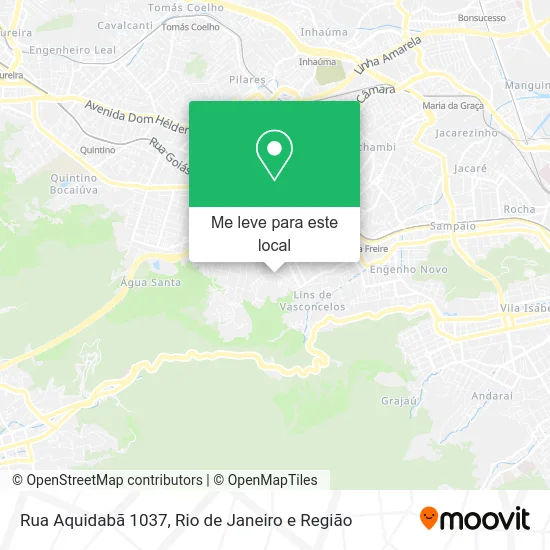 Rua Aquidabã 1037 mapa