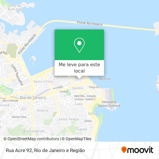Rua Acre 92 mapa