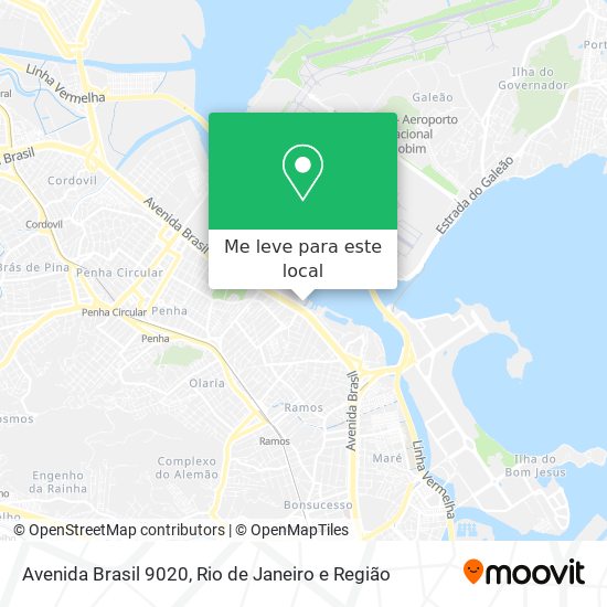 Avenida Brasil 9020 mapa