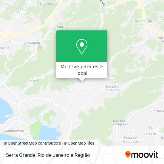 Serra Grande mapa