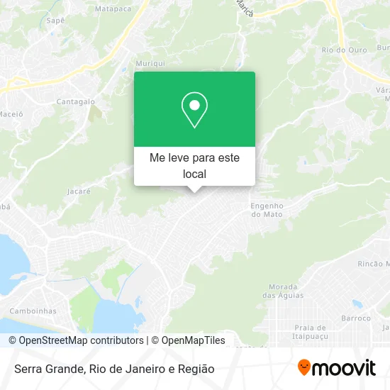 Serra Grande mapa