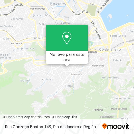 Rua Gonzaga Bastos 149 mapa