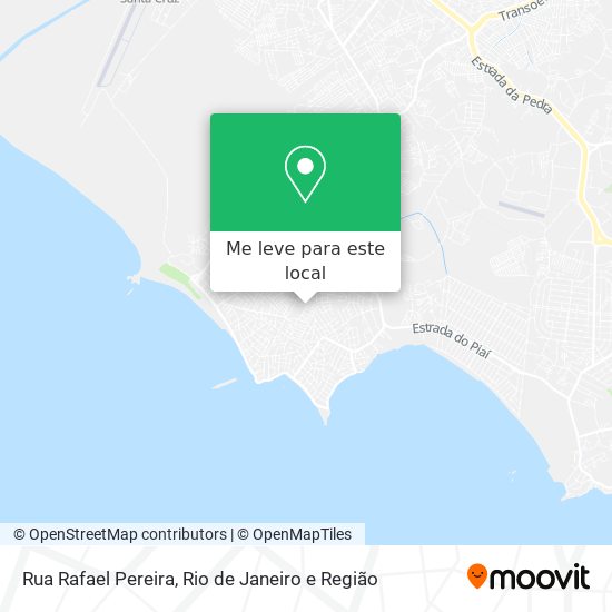 Rua Rafael Pereira mapa