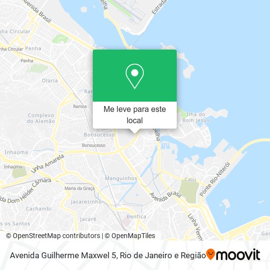 Avenida Guilherme Maxwel 5 mapa