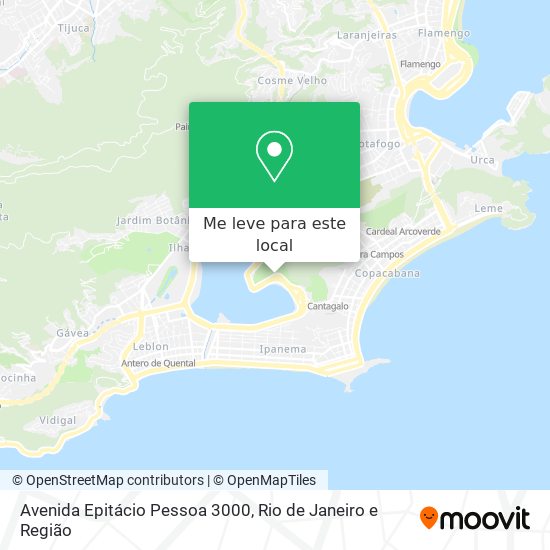 Avenida Epitácio Pessoa 3000 mapa