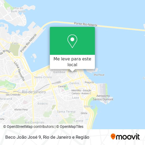Beco João José 9 mapa