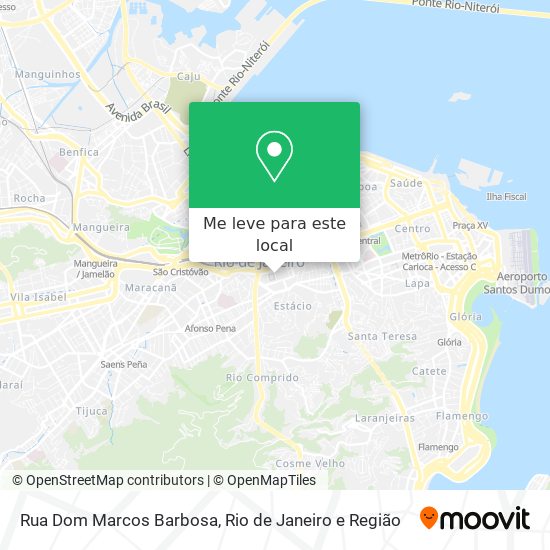 Rua Dom Marcos Barbosa mapa