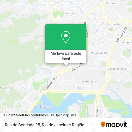 Rua da Bondade 95 mapa