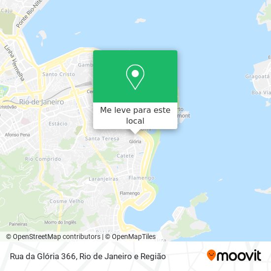 Rua da Glória 366 mapa