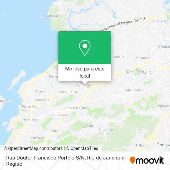 Rua Doutor Francisco Portela S / N mapa