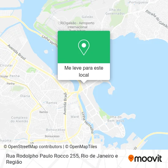 Rua Rodolpho Paulo Rocco 255 mapa