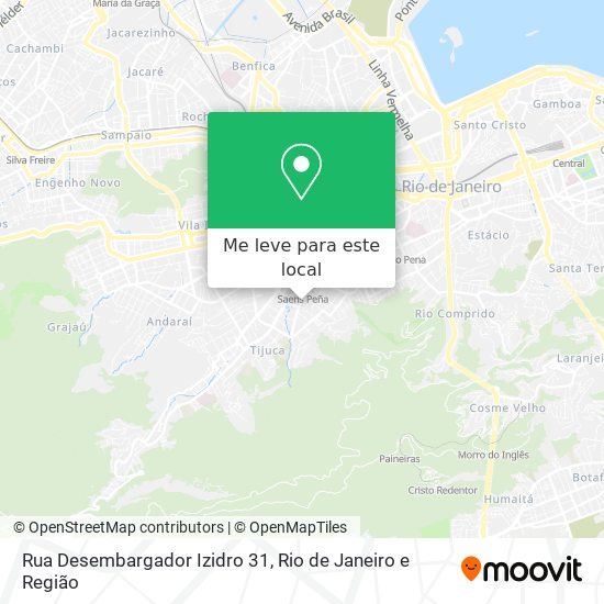 Rua Desembargador Izidro 31 mapa