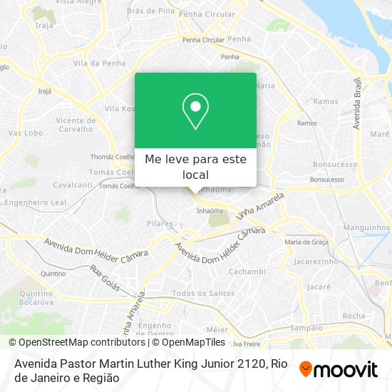 Avenida Pastor Martin Luther King Junior 2120 mapa