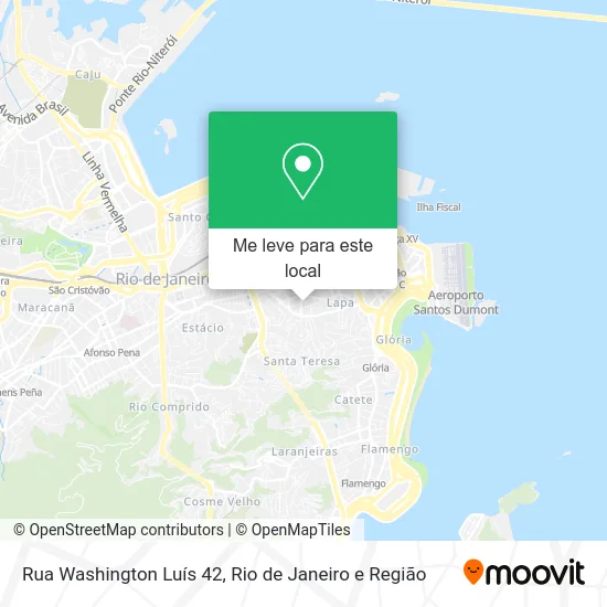 Rua Washington Luís 42 mapa