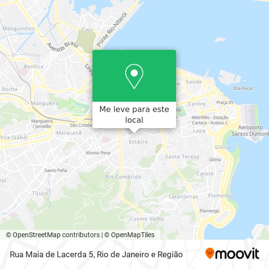 Rua Maia de Lacerda 5 mapa