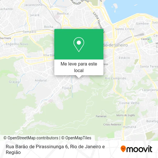 Rua Barão de Pirassinunga 6 mapa