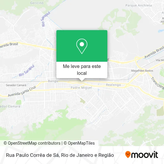 Rua Paulo Corrêa de Sá mapa