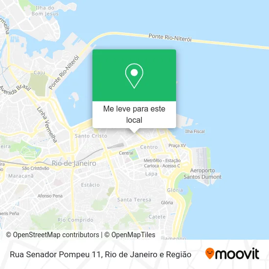 Rua Senador Pompeu 11 mapa