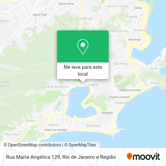 Rua Maria Angélica 129 mapa