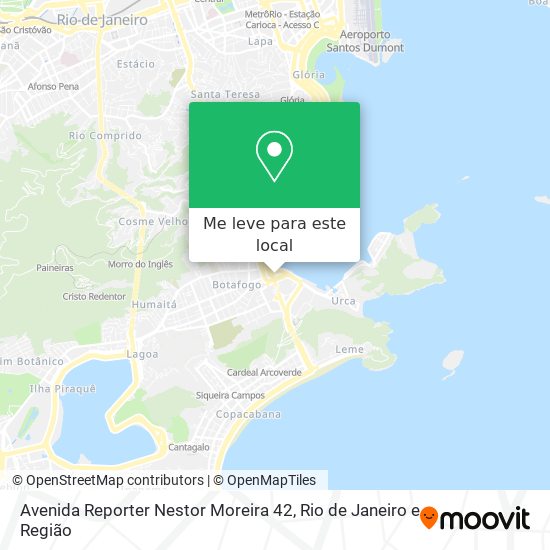 Avenida Reporter Nestor Moreira 42 mapa