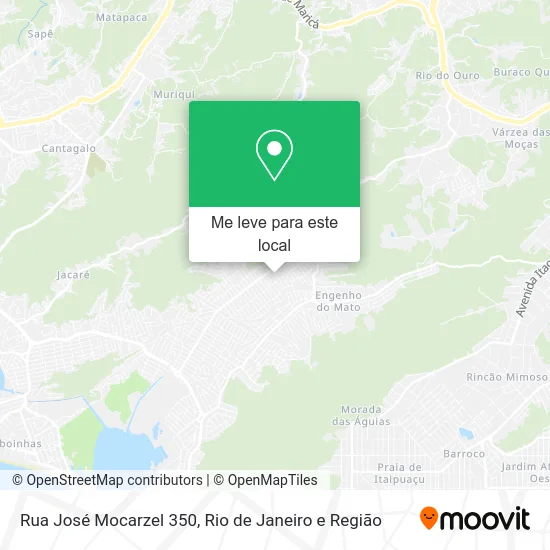 Rua José Mocarzel 350 mapa