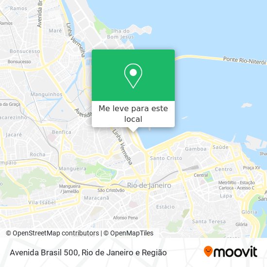 Avenida Brasil 500 mapa