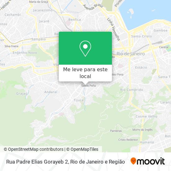 Rua Padre Elias Gorayeb 2 mapa