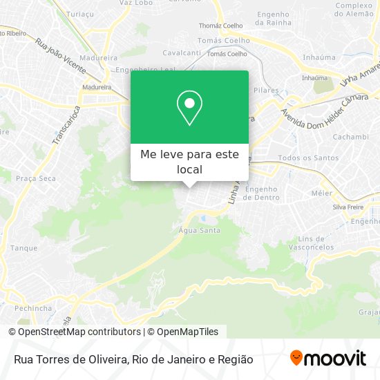 Rua Torres de Oliveira mapa