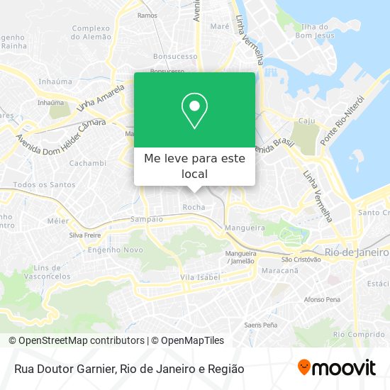 Rua Doutor Garnier mapa