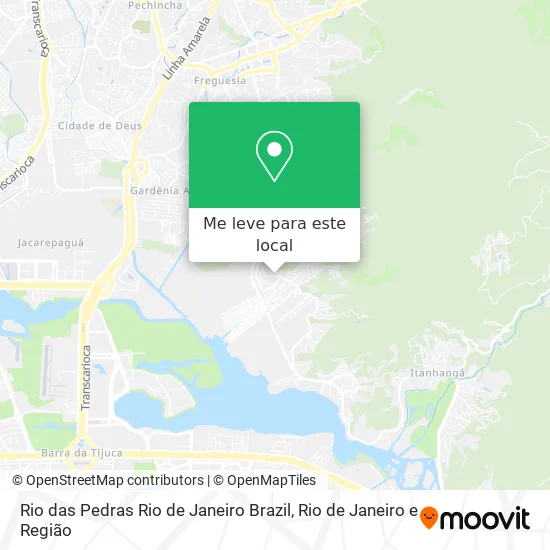 Rio das Pedras Rio de Janeiro Brazil mapa