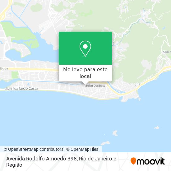 Avenida Rodolfo Amoedo 398 mapa