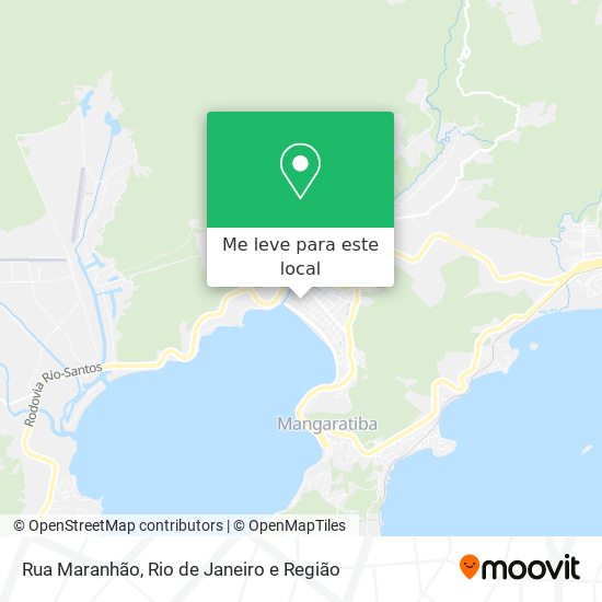 Rua Maranhão mapa