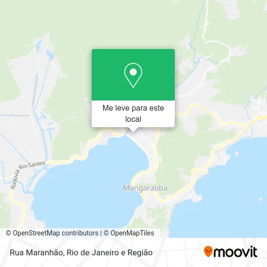 Rua Maranhão mapa